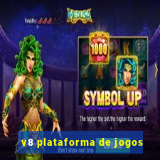 v8 plataforma de jogos